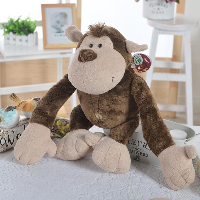 monkey stuffed animal with long arms