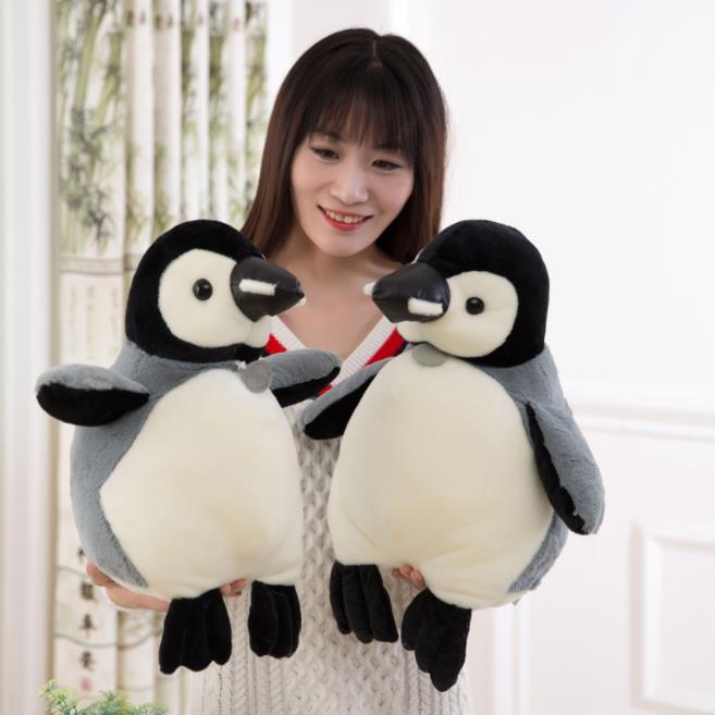 cute plush penguin