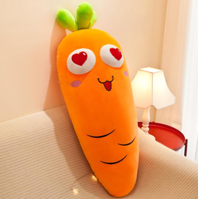 stuffed carrot toy